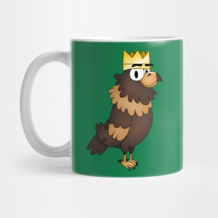 Golden Eagle Wearing Crown Mug